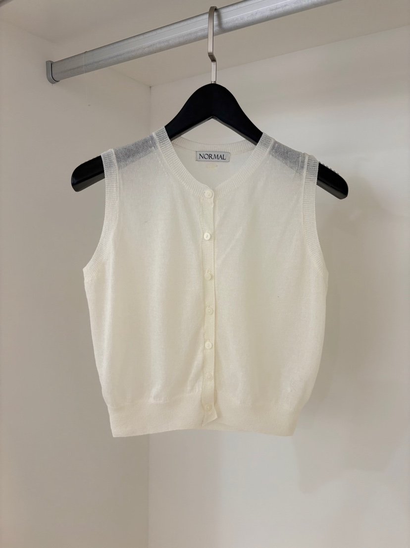 NORMAL直郵韓國代購㊣女裝新品推薦休閑人氣25春夏熱賣馬甲NORMAL馬甲