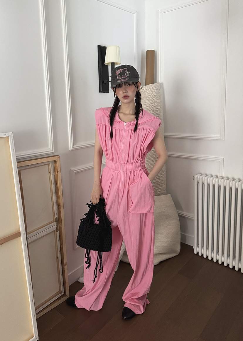 CLODE直郵韓國代購㊣女裝新品人氣休閑熱賣時尚25春夏連體褲CLODE連體褲