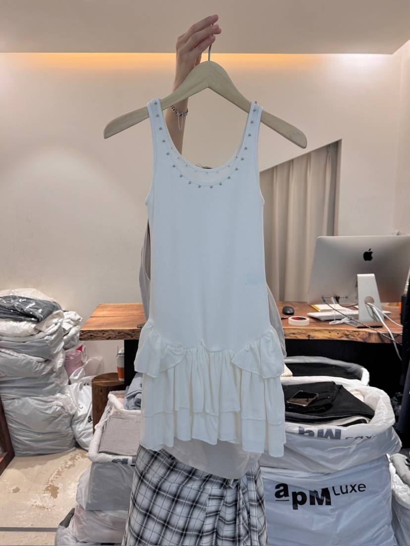 FRIC直郵韓國代購㊣女裝新款25春夏推薦休閑熱賣時尚吊帶背心FRIC吊帶/背心