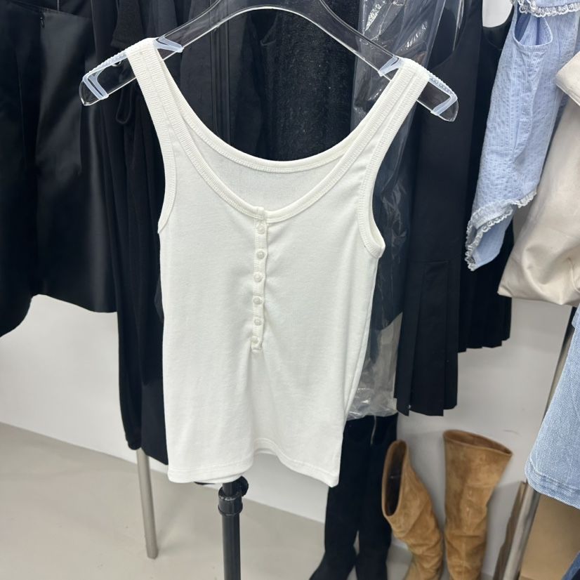 TOPDRESSING韓國㊣直郵東大門代購女裝新品時尚休閑吊帶背心TOPDRESSING吊帶/背心