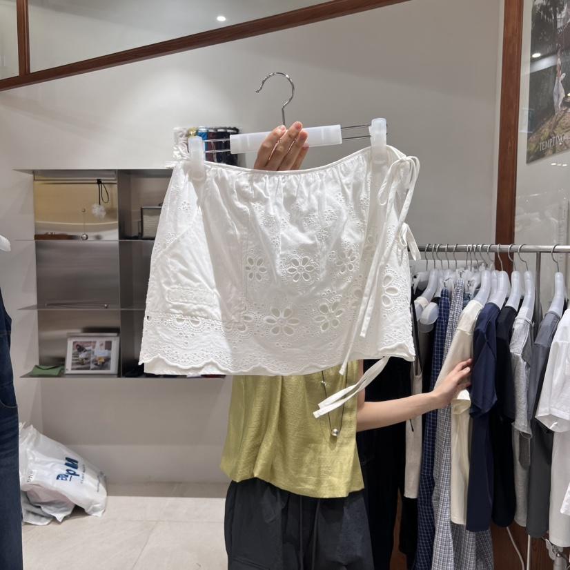 TEMPTING直郵韓國代購㊣女裝新款休閑人氣25春夏時尚熱賣短裙TEMPTING短裙