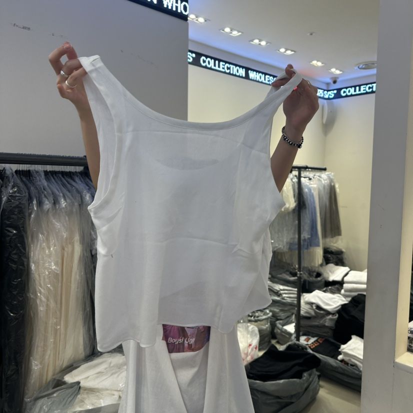 OUTFIT韓國直郵㊣東大門實拍女裝新品熱賣人氣休閑吊帶背心OUTFIT吊帶/背心