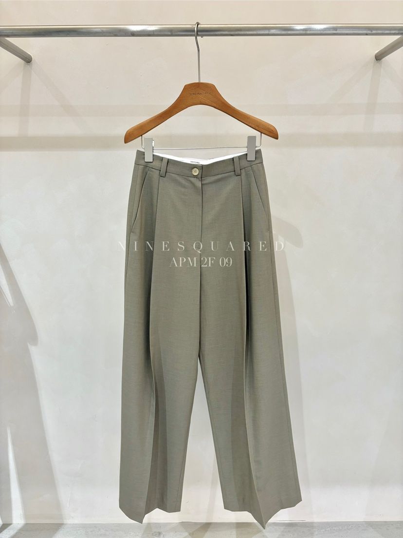 NINESQUARED韓國直郵㊣東大門實拍女裝新品25春夏人氣休閑褲NINESQUARED休閑褲