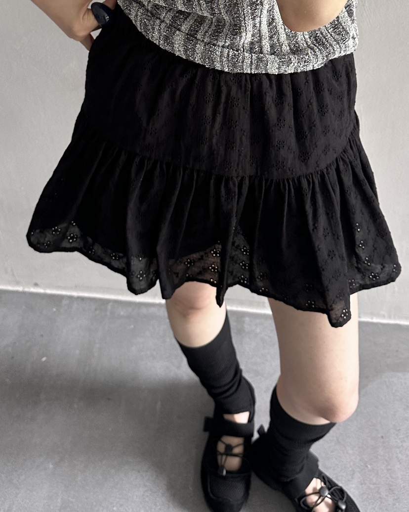 HOWDY韓國㊣直郵東大門代購女裝新款25春夏熱賣推薦休閑短裙howdy短裙