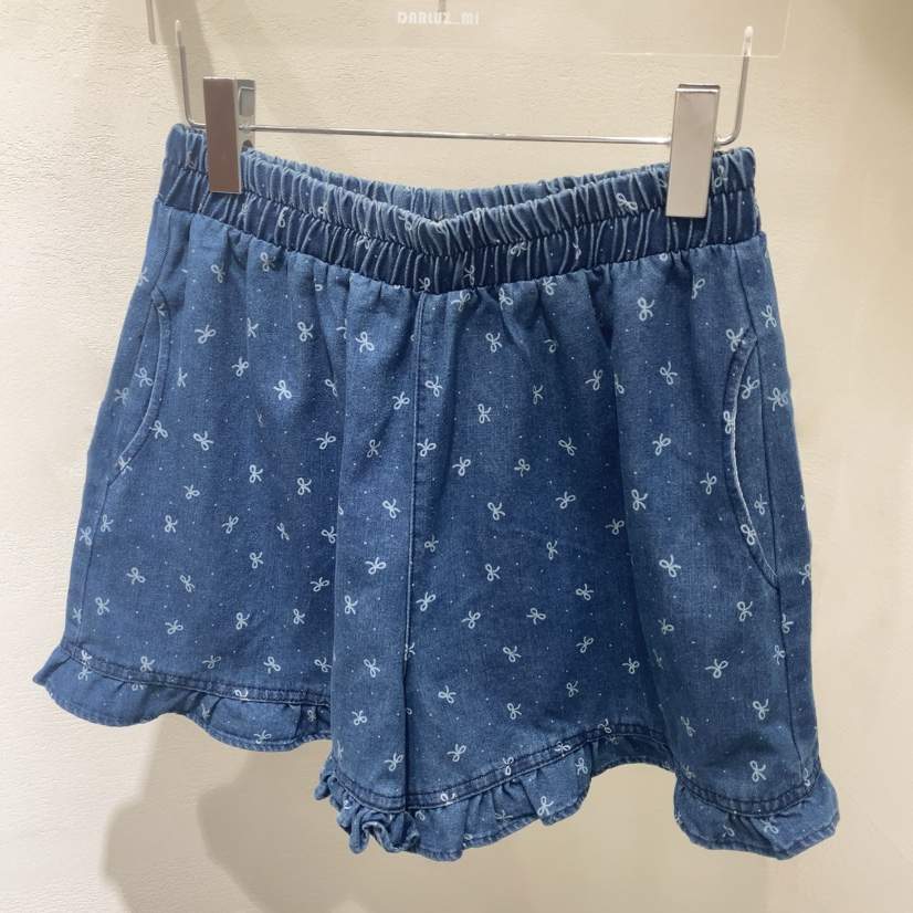 DARLUZ_MI直郵韓國代購㊣女裝新款25春夏時尚推薦短褲蝴蝶結DARLUZ_MI短褲