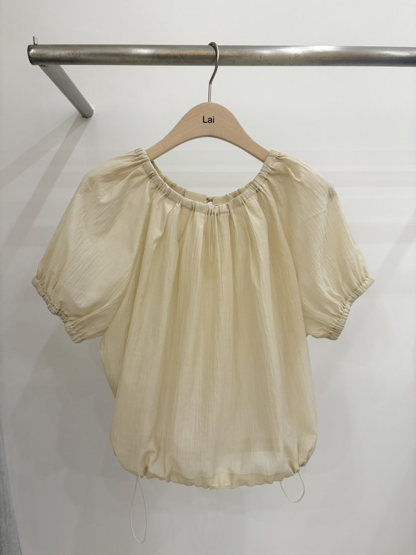 LAI直郵韓國代購㊣女裝新品25春夏休閑推薦熱賣時尚襯衫蕾絲衫Lai襯衫/蕾絲衫