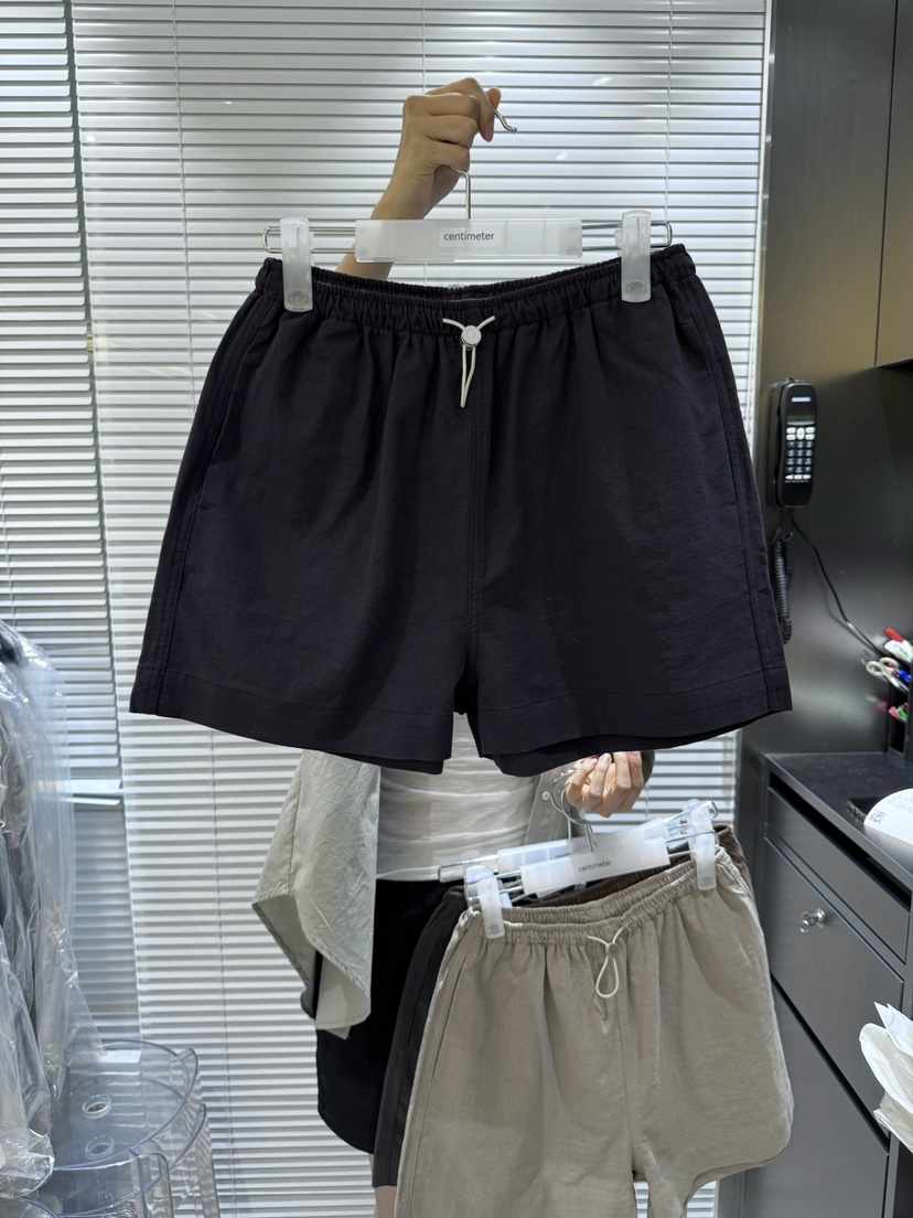 CM直郵韓國代購㊣女裝新品推薦熱賣休閑25春夏人氣短褲亞麻CM短褲