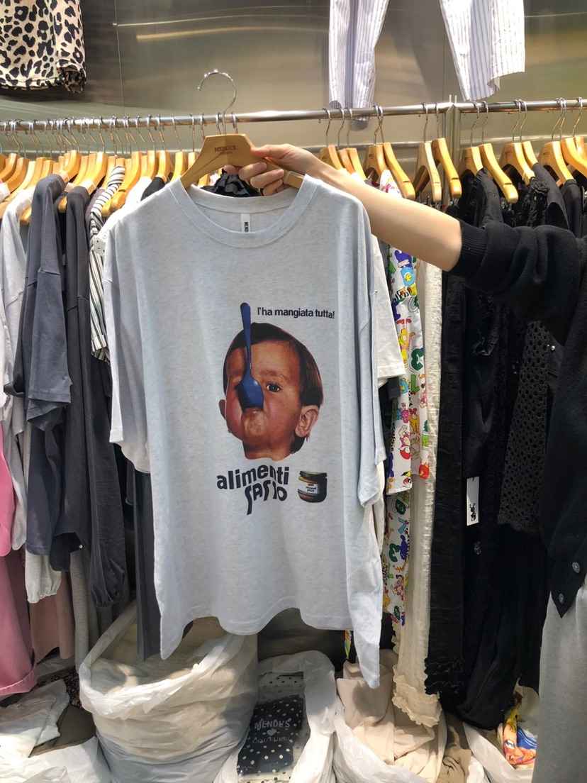 MENDL S韓國㊣直郵東大門代購女裝新款人氣25春夏熱賣推薦T恤MENDL ST恤