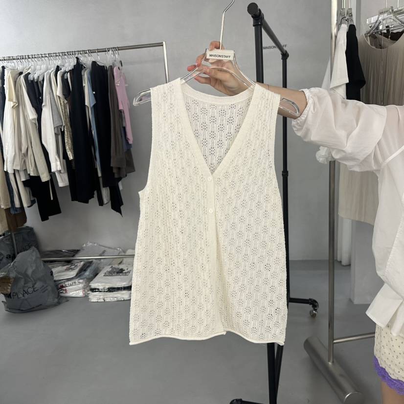 DOUBLE STANDARD/LE SMOKING/MAISONSTAFF韓國直郵㊣女裝新品25春夏吊帶背心MAISONSTAFF吊帶/背心