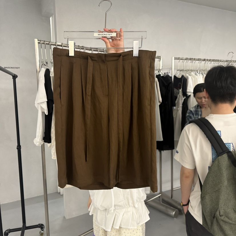 DOUBLE STANDARD/LE SMOKING/MAISONSTAFF韓國㊣直郵東大門代購女裝新品熱賣短褲MAISONSTAFF短褲