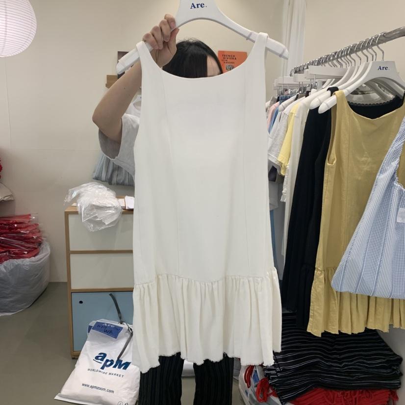 ARE直郵韓國代購㊣女裝新品熱賣25春夏人氣推薦時尚休閑連衣裙ARE YOU/ARE連衣裙