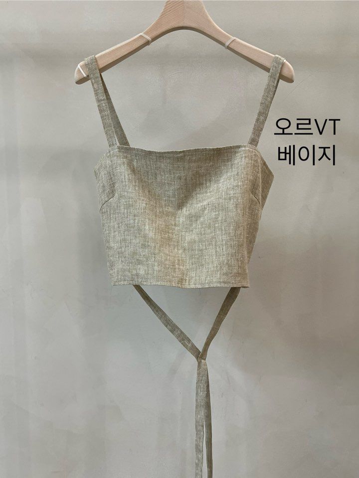 LAKE-A韓國㊣直郵東大門代購女裝新品時尚25春夏人氣吊帶背心Lake side吊帶/背心