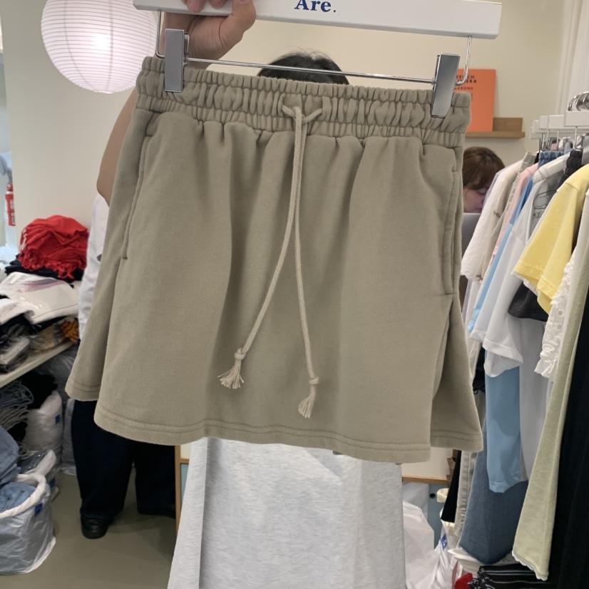 ARE韓國直郵㊣女裝新品休閑推薦人氣時尚熱賣25春夏短裙ARE YOU/ARE短裙