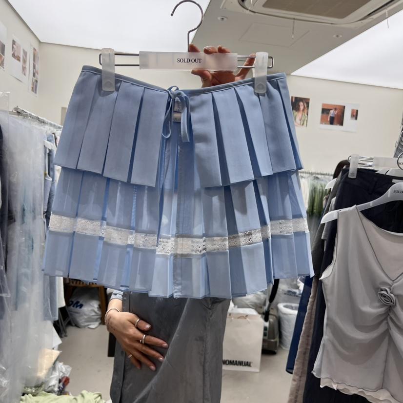 SOLD OUT韓國㊣直郵東大門代購女裝新品休閑熱賣時尚推薦短裙SOLD OUT短裙