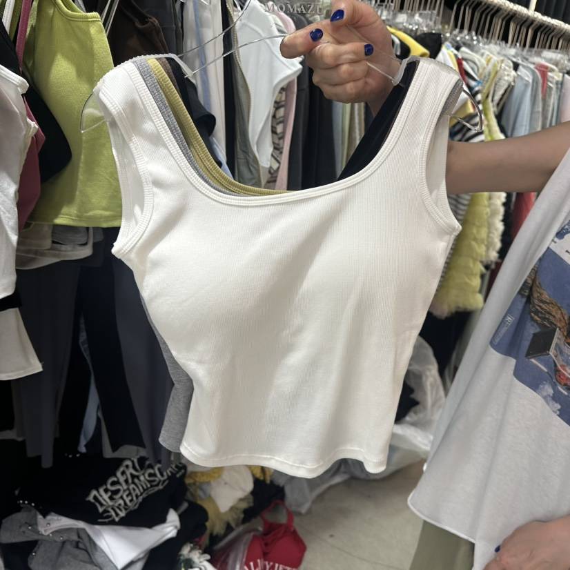 MOMAZU韓國㊣直郵東大門代購女裝新品時尚休閑熱賣吊帶背心MOMAZU吊帶/背心