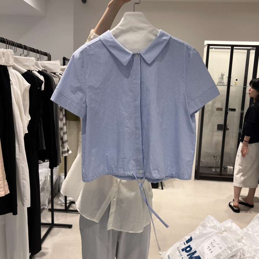 THE BRUNCH直郵韓國代購㊣女裝新款25春夏熱賣推薦襯衫蕾絲衫THE BRUNCH襯衫/蕾絲衫
