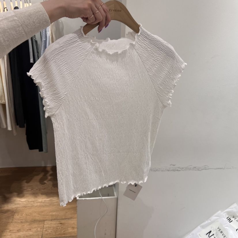 VERVEINE直郵韓國代購㊣女裝新品人氣25春夏時尚推薦休閑T恤VERVEINET恤