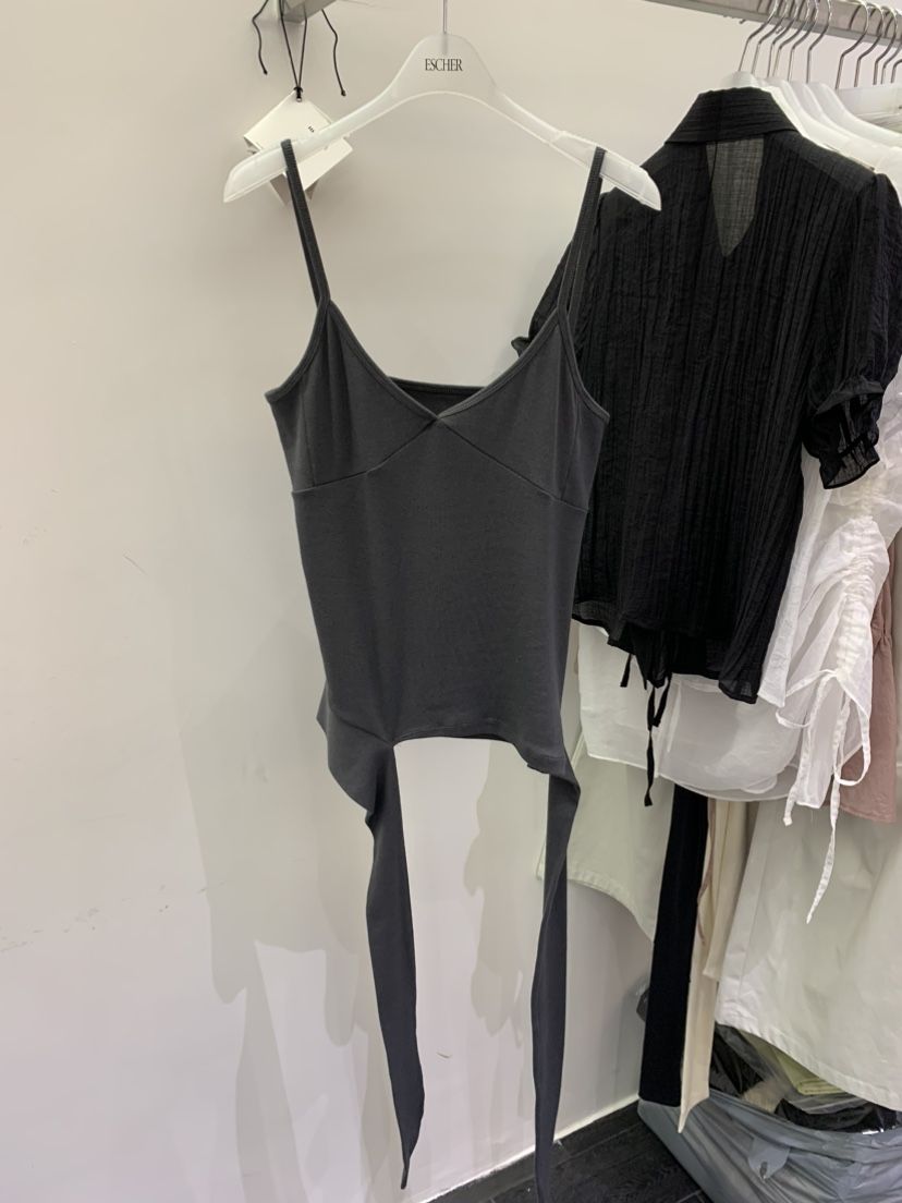 ESCHER韓國㊣直郵東大門代購女裝新款熱賣時尚休閑吊帶背心ESCHER吊帶/背心