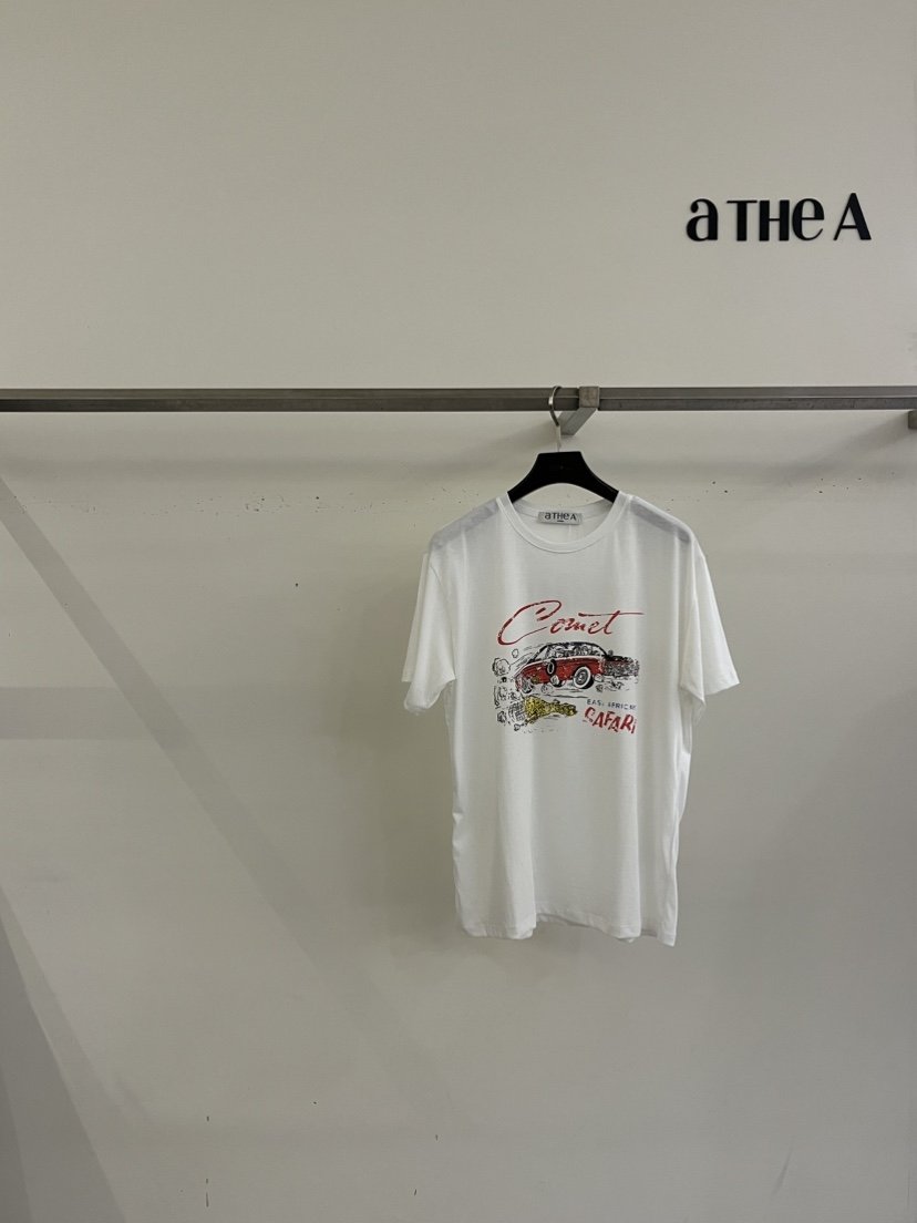 ATHEA直郵韓國代購㊣女裝新款時尚休閑推薦人氣熱賣25春夏T恤ATHEAT恤