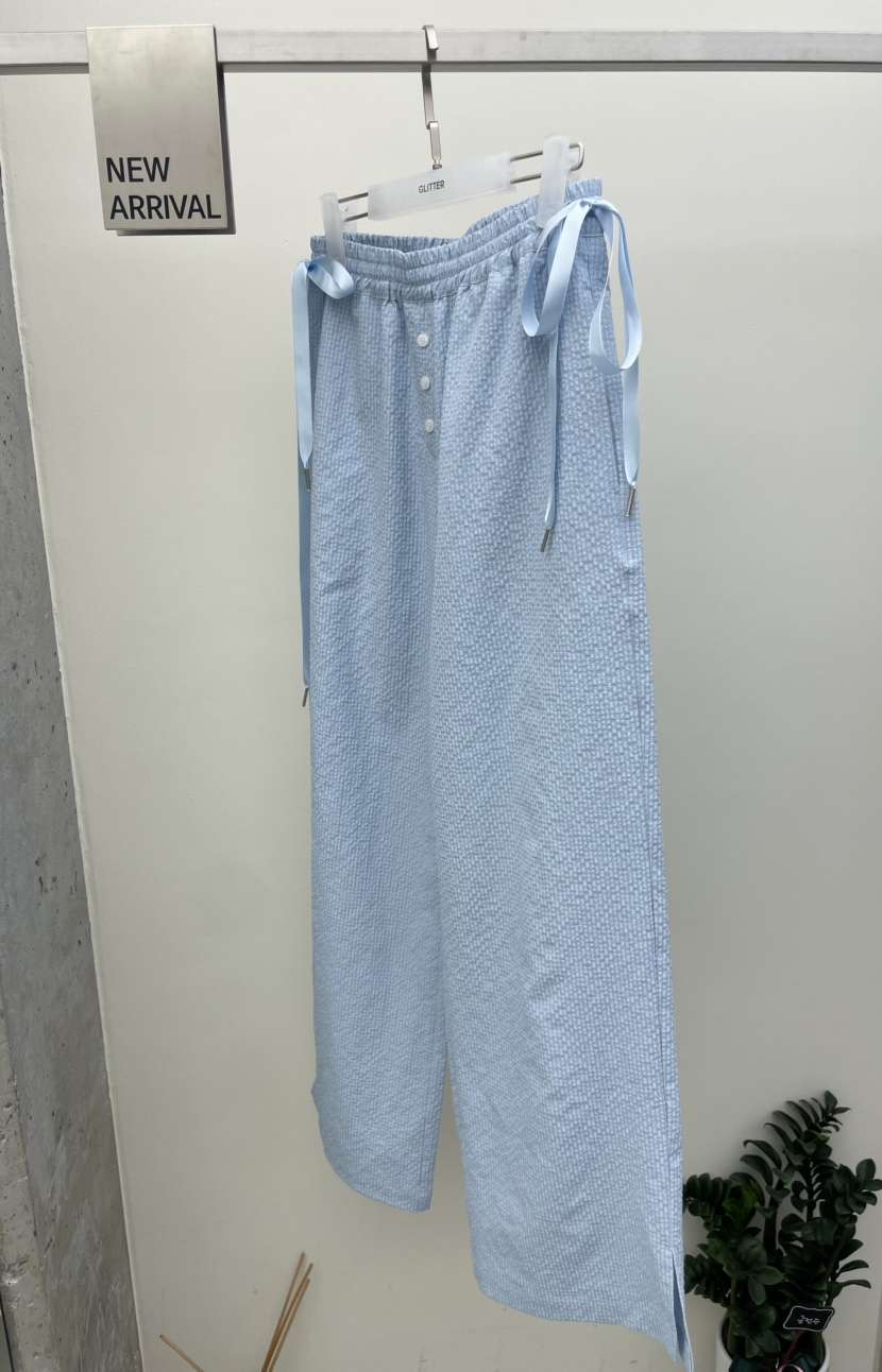 GLITTER韓國㊣直郵東大門代購女裝新品25春夏人氣熱賣休閑褲GLITTER休閑褲