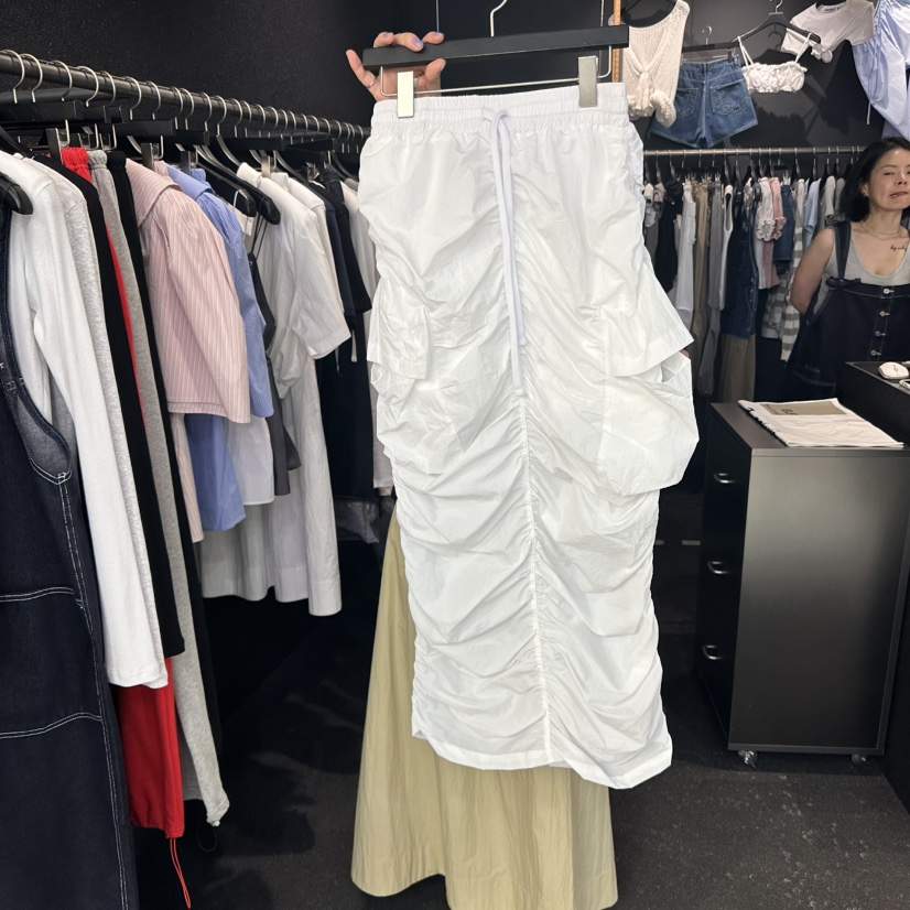ELF-L韓國直郵㊣東大門實拍女裝新品人氣25春夏熱賣休閑長裙PROJECT ELF/ELF-L長裙