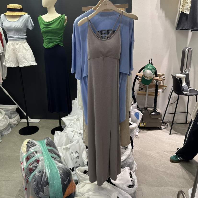 UNA/THE MAY直郵韓國代購㊣女裝新品熱賣推薦25春夏連衣裙THEMAY/UNA連衣裙