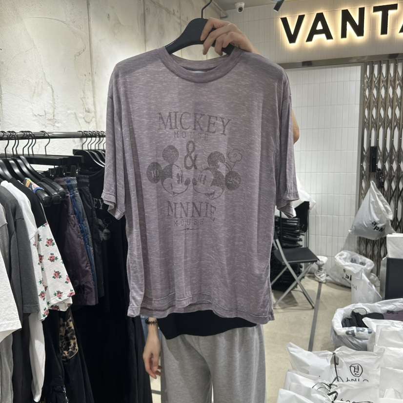 VANTA韓國直郵㊣東大門實拍女裝新品熱賣時尚休閑推薦T恤柔軟VANTAT恤