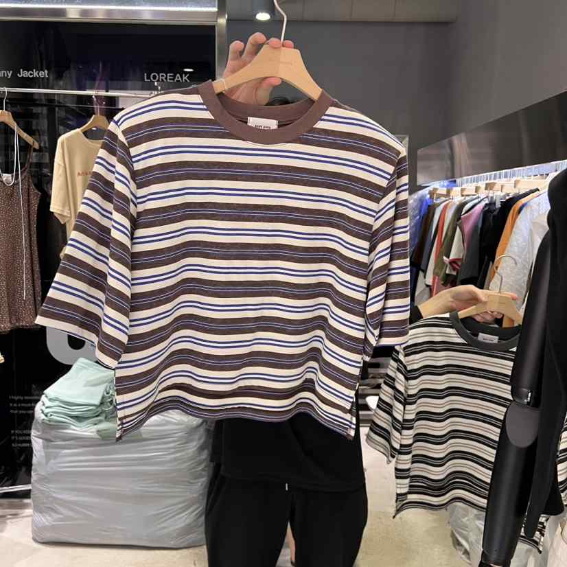 BANY ANCO韓國直郵㊣女裝新品推薦休閑時尚人氣熱賣25春夏T恤BANY ANCOT恤