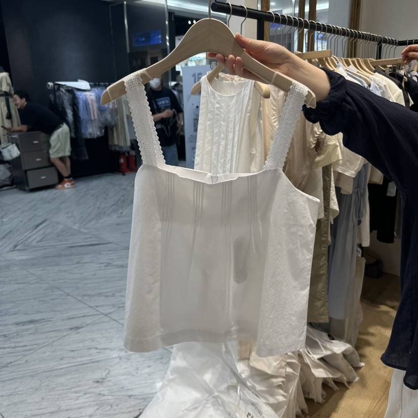 OVERTAKE韓國㊣直郵東大門代購女裝新品休閑人氣時尚吊帶背心OVERTAKE吊帶/背心