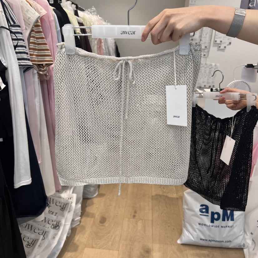 RUMIRU/AWEAR韓國㊣直郵東大門代購女裝新品熱賣25春夏短裙awear/RUMIRU短裙