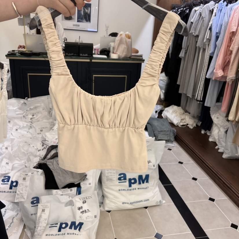 VIRKIN韓國㊣直郵東大門代購女裝新品25春夏熱賣推薦吊帶背心VIRKIN吊帶/背心