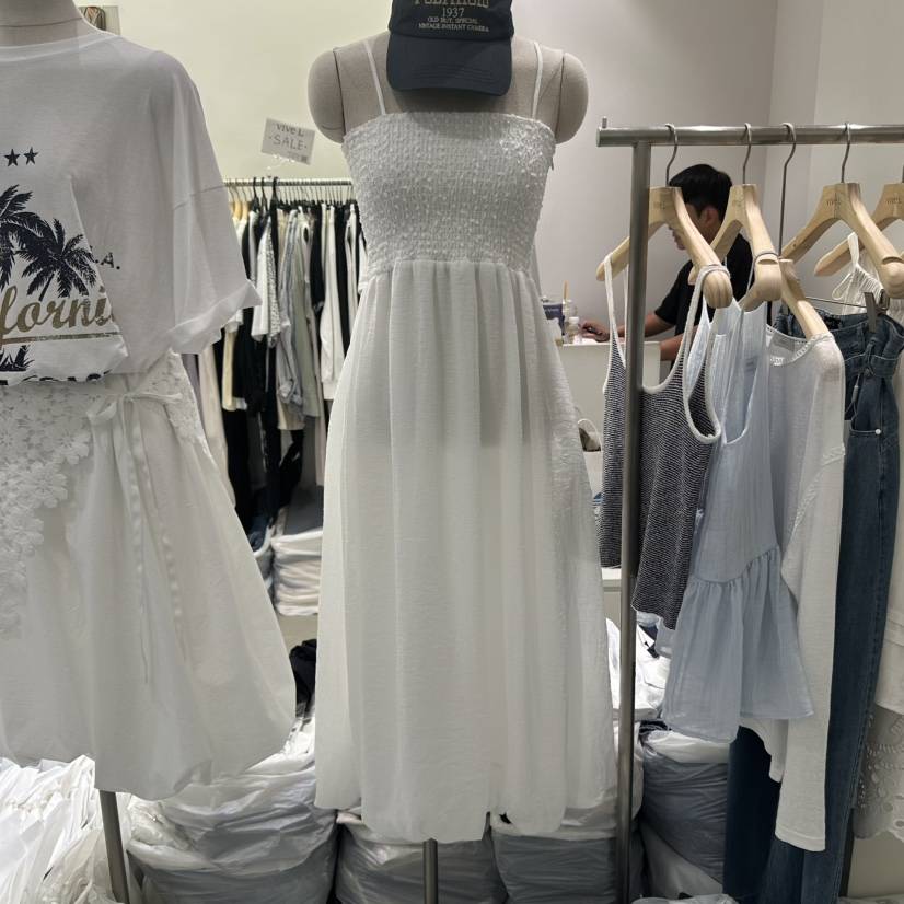 VIVEL韓國直郵㊣東大門實拍女裝新品時尚推薦人氣休閑連衣裙VIVEL連衣裙