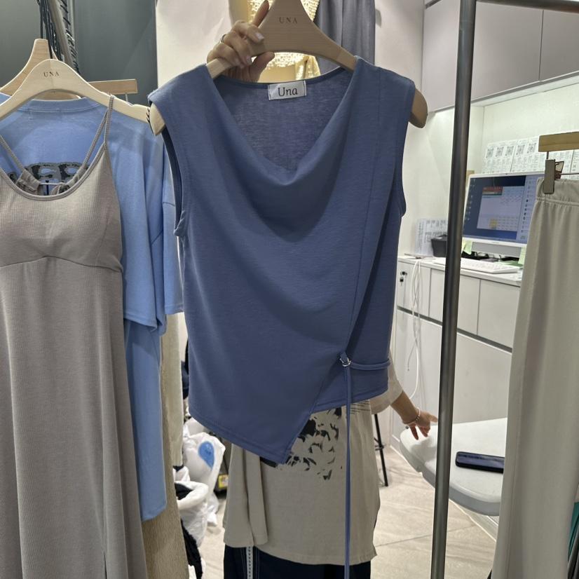 UNA/THE MAY直郵韓國代購㊣女裝新品休閑25春夏人氣吊帶背心THEMAY/UNA吊帶/背心