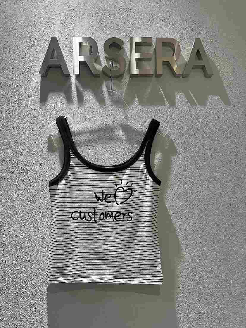 ARSERA韓國㊣直郵東大門代購女裝新品25春夏時尚休閑吊帶背心ARSERA吊帶/背心