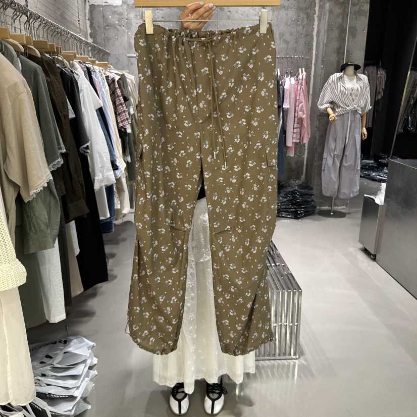 JUNI韓國代購女裝新品推薦真品人氣25春夏職業熱賣休閑休閑褲my juni休閑褲