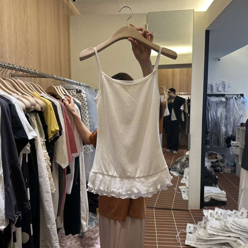 CHOI-L東大門代購女士新品休閑職業時尚推薦人氣吊帶背心雪紡CHOI吊帶/背心
