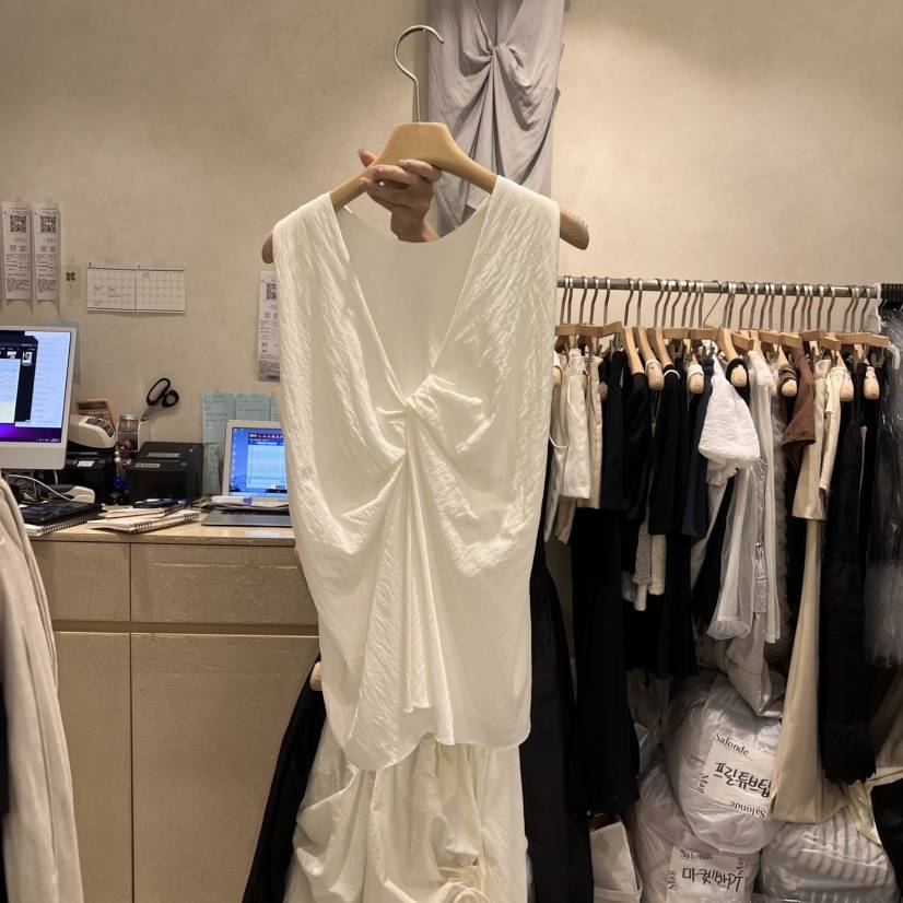 SALONDEMAG東大門實拍女裝新款熱賣時尚人氣休閑真品吊帶背心SALONDEMAG吊帶/背心