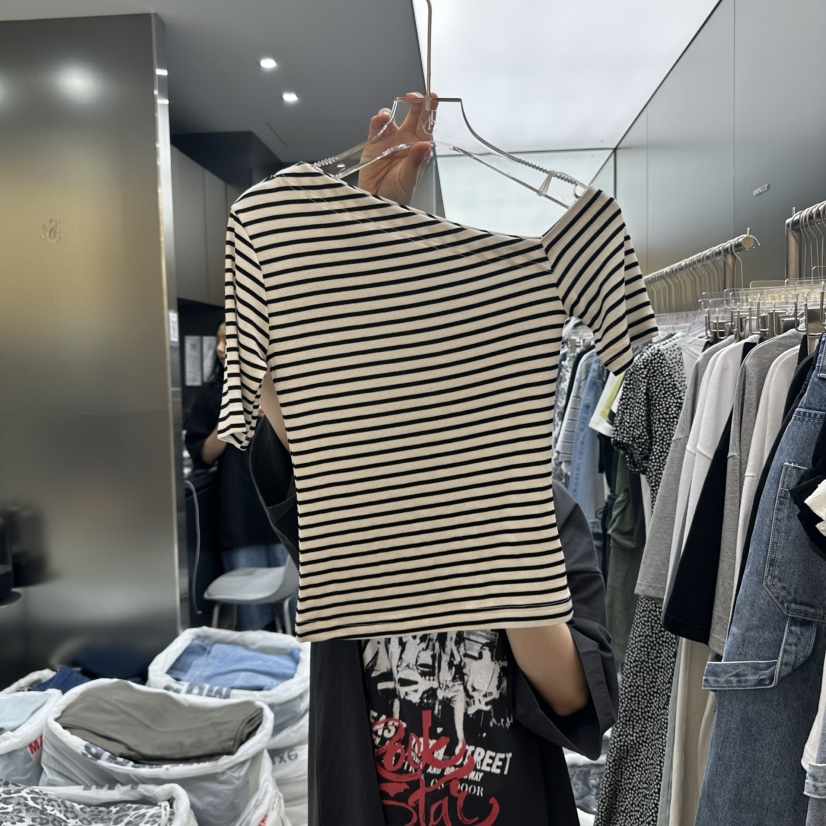 MADCITY韓國直郵女裝新品25春夏時尚職業人氣休閑真品熱賣T恤MADCITYT恤