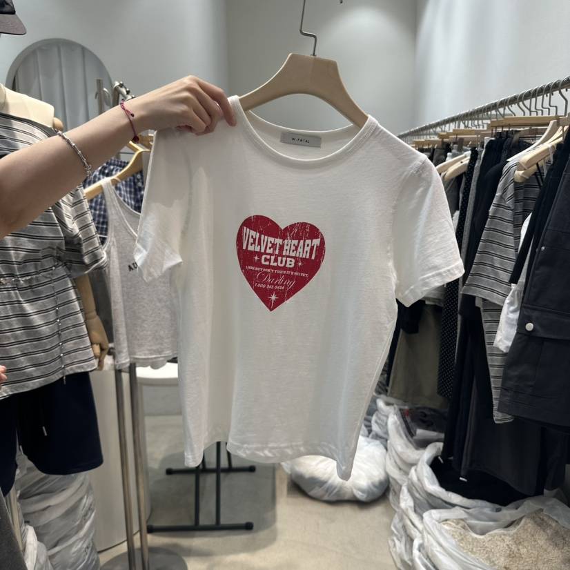 W.FATAL韓國代購女裝新品時尚熱賣25春夏推薦人氣真品職業T恤W.FATALT恤