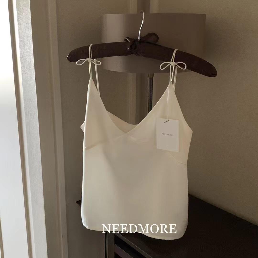 NEED MORE韓國代購女士新品職業推薦25春夏休閑時尚吊帶背心NEED MORE吊帶/背心