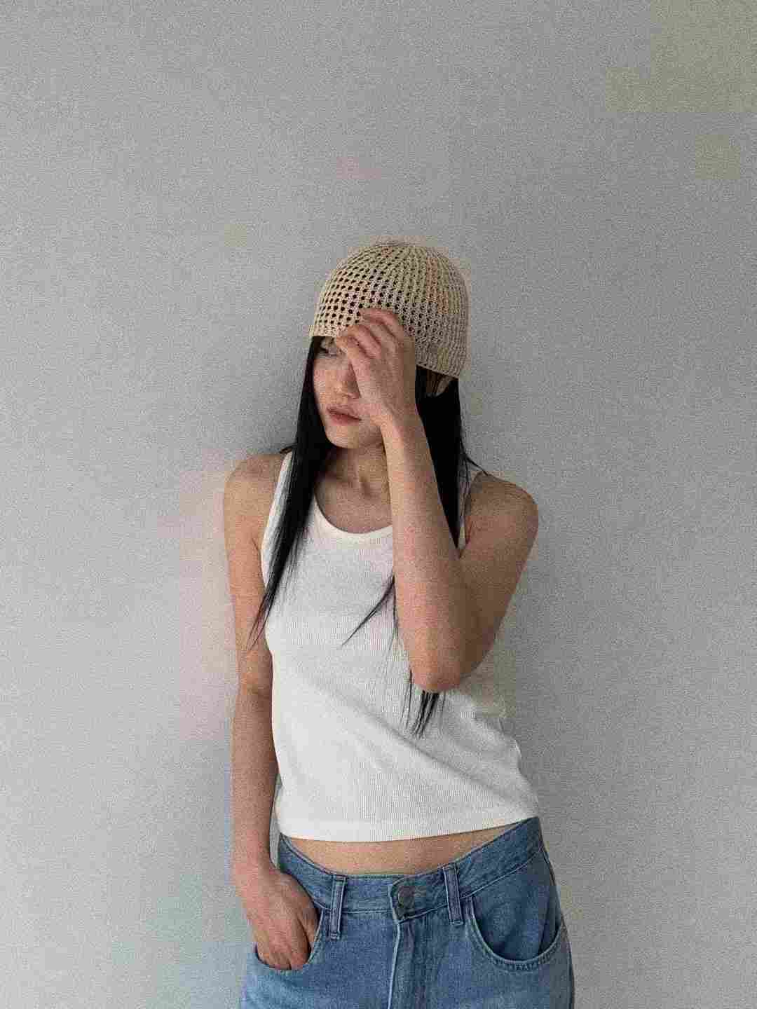 SOIL韓國直郵㊣東大門實拍女裝新款人氣熱賣休閑25春夏吊帶背心SOIL吊帶/背心