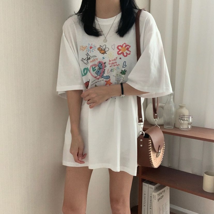 FROMJINI韓國直郵㊣女裝新款25春夏人氣時尚推薦休閑熱賣T恤FROMJINIT恤
