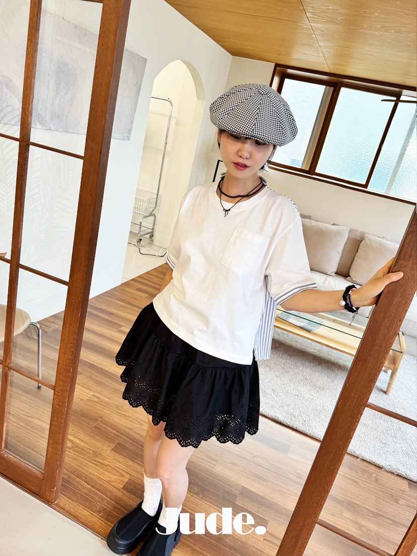 HEYJUDE韓國直郵㊣東大門實拍女裝新品時尚熱賣休閑襯衫蕾絲衫HEYJUDE襯衫/蕾絲衫
