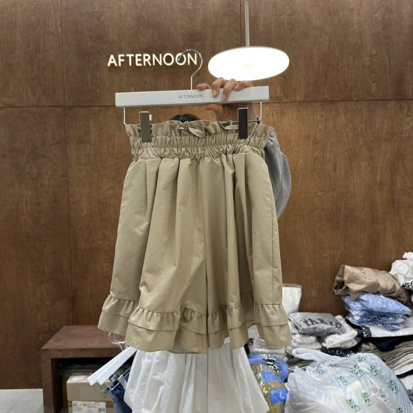 AFTERNOON-P韓國直郵㊣東大門實拍女裝新款人氣休閑時尚短褲AFTERNOON短褲