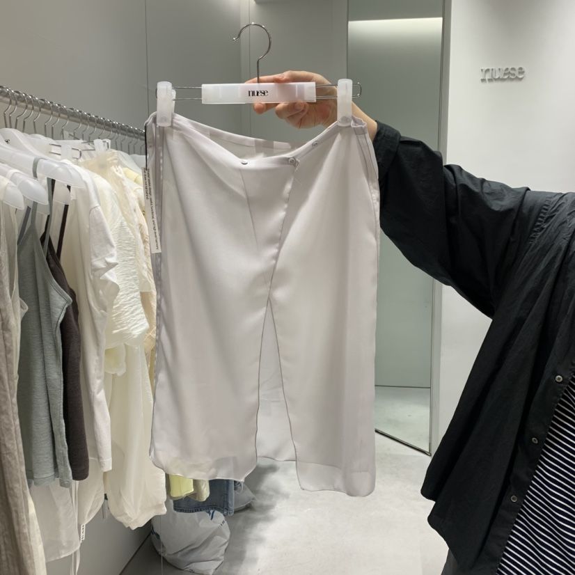 NUESE直郵韓國代購㊣女裝新款時尚25春夏熱賣推薦半身裙中短裙NUESE半身裙/中短裙