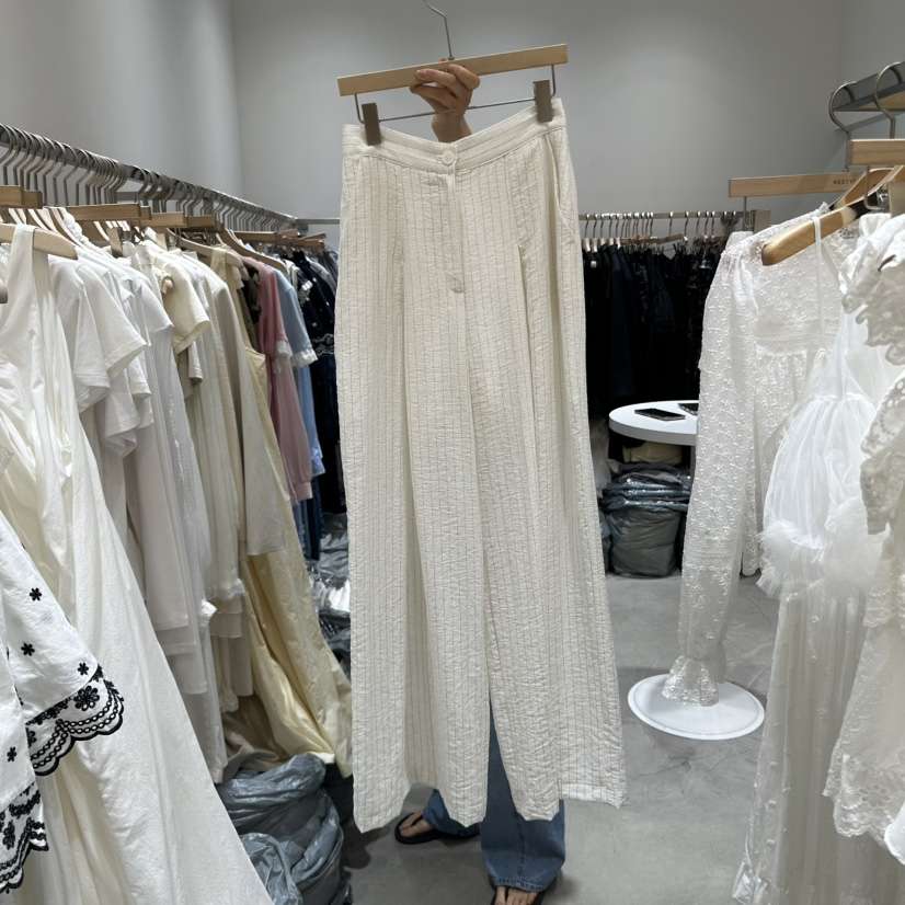 RE STYLE-Q直郵韓國代購㊣女裝新品時尚熱賣人氣推薦休閑褲RE STYLE休閑褲