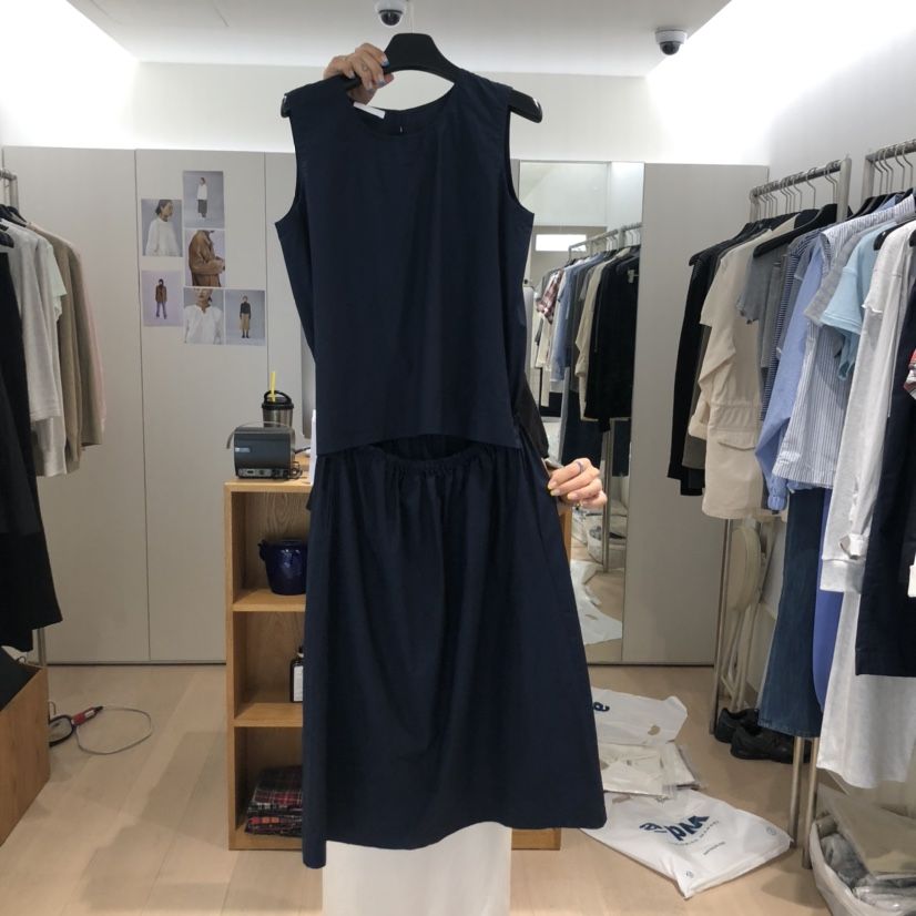 THE TARDUST韓國直郵㊣女裝新品熱賣人氣時尚休閑連衣裙棉質THE TARDUST連衣裙