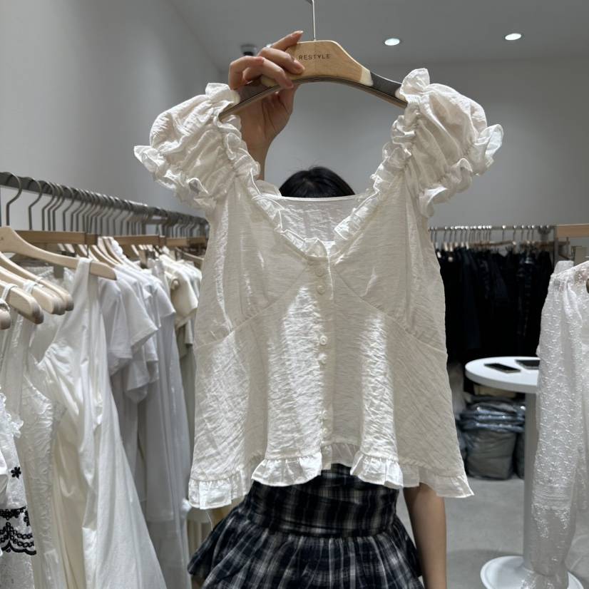RE STYLE-Q韓國直郵㊣東大門實拍女裝新品休閑人氣吊帶背心RE STYLE吊帶/背心
