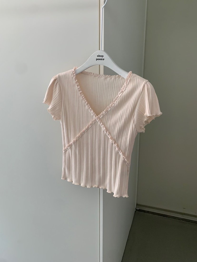 SHOP POSTER韓國直郵㊣女裝新品休閑推薦熱賣25春夏人氣T恤SHOP_POSTERT恤