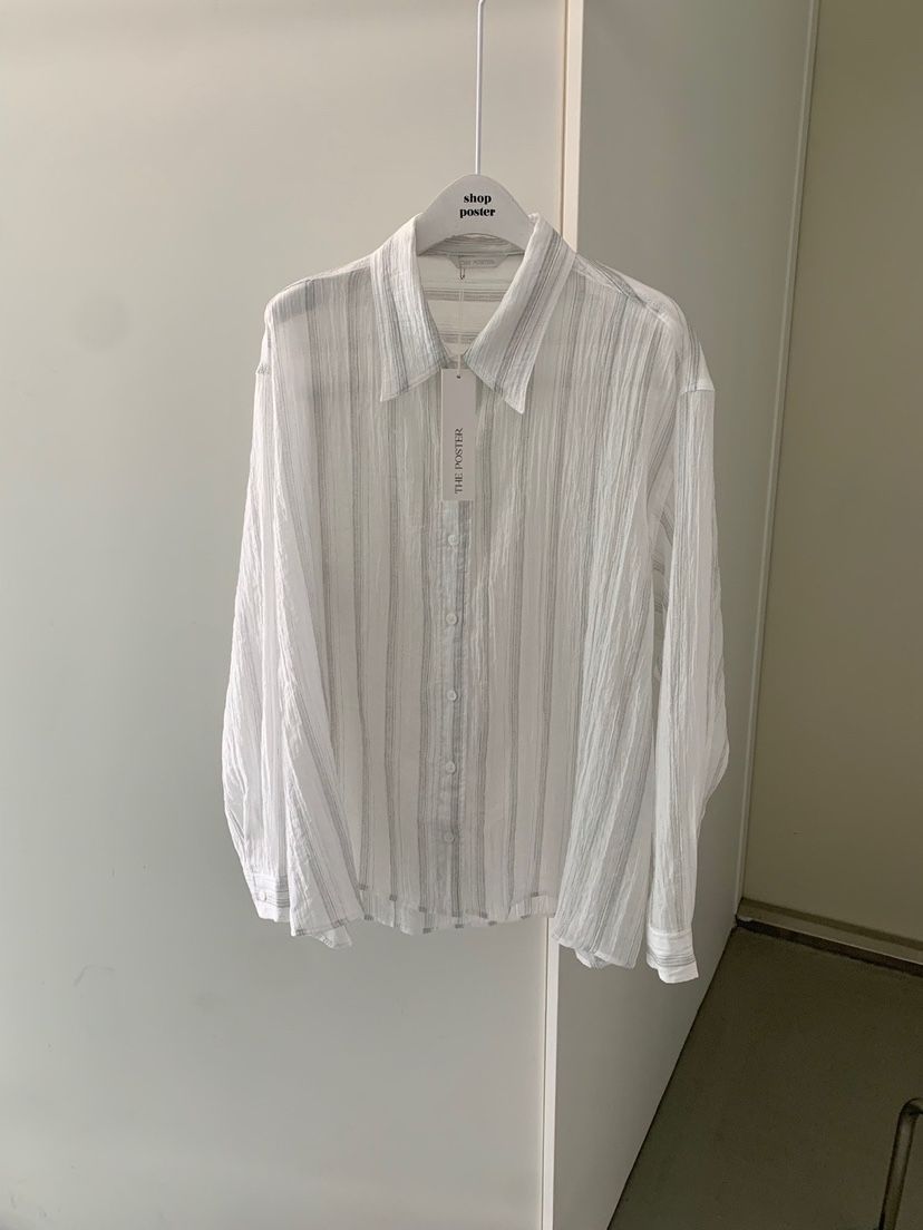 SHOP POSTER韓國㊣直郵東大門代購女裝新款時尚襯衫蕾絲衫SHOP_POSTER襯衫/蕾絲衫
